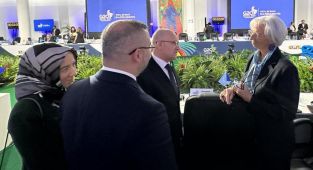 Bakan Şimşek, G20 Bakanlar ve Merkez Bankası Başkanları toplantısına katıldı
