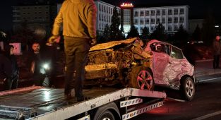Bingöl'de zincirleme trafik kazasında 5 kişi yaralandı