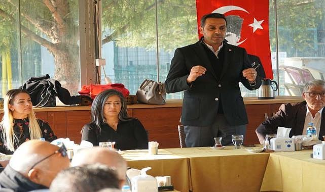CHP Yıldız'dan muhtarlarla Çiğli zirvesi