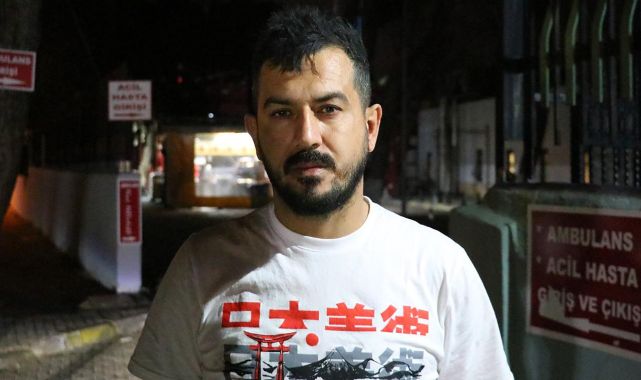 İzmir'de bir kişi taksiciyi sırtından makasla yaraladı