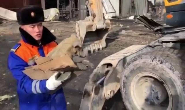 Kırgızistanda santraldeki patlamanın 3üncü günü: Enkazdan bir köpek kurtarıldı