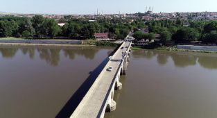 Tunca Köprüsü trafiğe kapatılacak