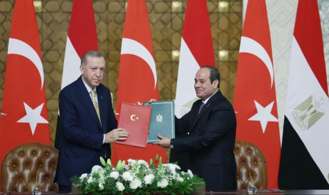 Türkiye ve Mısır arasında ortak bildiri imzalandı