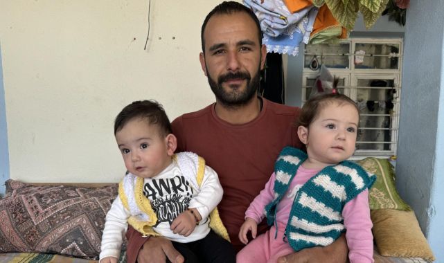 Yeni doğum yapan eşini depremde kaybetti, ikizlerine hem anne hem baba oldu