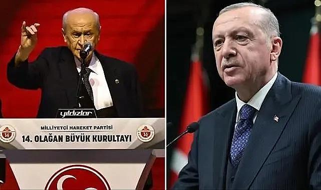 Bahçeli'den Erdoğan'a: Ayrılamazsın, Türk milletini yalnız bırakamazsın