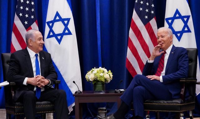 Biden, Netanyahu ile İsa'ya gel konuşması yapacağı sözleriyle açık mikrofona yakalandı