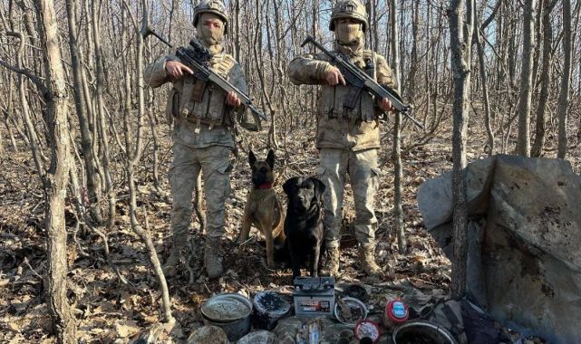 Bingöl'de terör örgütü PKK'ya ait roketatar ele geçirildi