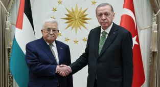 Cumhurbaşkanı Erdoğan Mahmud Abbas'ı kabul etti