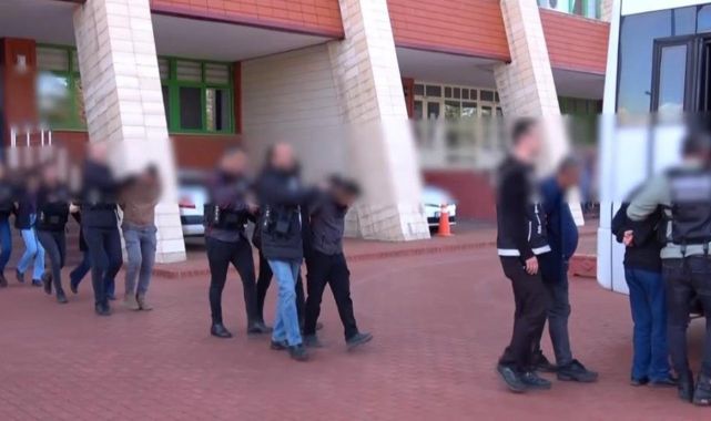 Isparta'da Narkoçelik operasyonu: 8 tutuklama