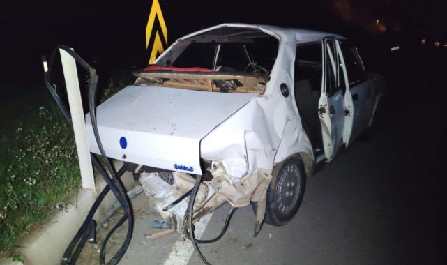 İzmir'de trafik kazası: 1 ölü, 3 yaralı