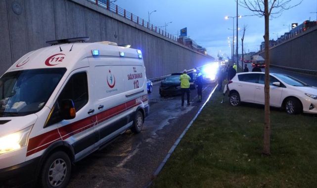 Malatya'da zincirleme kazada 7 araç birbirine girdi