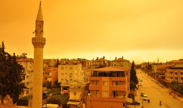 Türkiye'ye çöl tozu geliyor