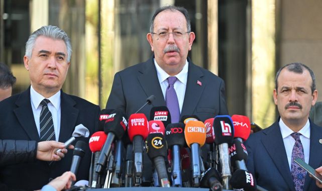 YSK Başkanı Yener: Oy verme işlemi bitti sayım döküm işlemine başlandı