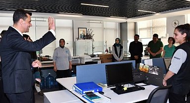 Manisa Büyükşehir'de Başkan Zeyrek hızlı başladı