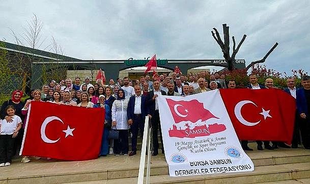 Bursa'daki Samsunlular 19 Mayıs'ta Buluştu
