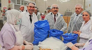 Bursa Valisi Demirtaş, Kardelen'de Kestane Şekeri Üretimini İnceledi