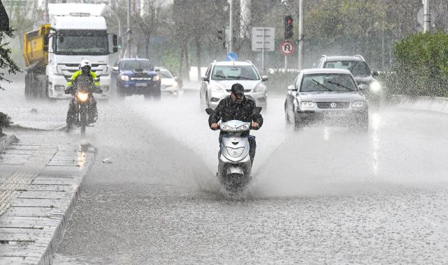 6 il için sarı uyarı: Kuvvetli yağışa dikkat