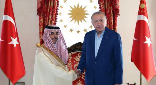 Cumhurbaşkanı Erdoğan, Suudi Arabistan Dışişleri Bakanı ASaud'u kabul etti