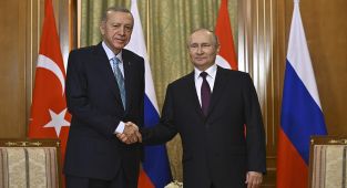 Gözler Cumhurbaşkanı Erdoğan Putin görüşmesinde