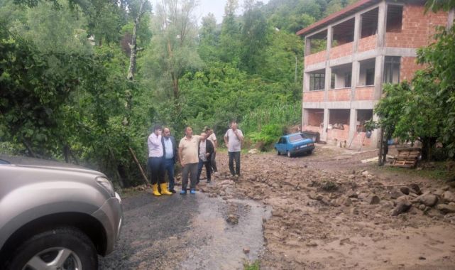 Ordu'da iki ilçeyi sel vurdu: 1 ölü