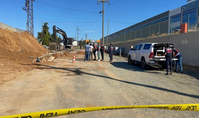 Tekirdağ'da göçük: 1 ölü, 2 yaralı