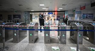 Yenikapı Kirazlı metro hattında bakım çalışması