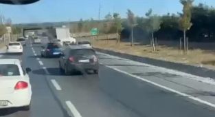 Ani manevra kazaya neden oldu: O anlar kamerada