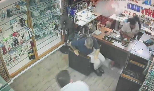 Cep telefonu bataryası böyle patladı