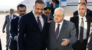Filistin Devlet Başkanı Abbas Ankara'da