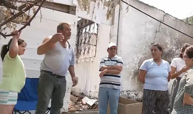 İzmir’de yangının acı tablosu