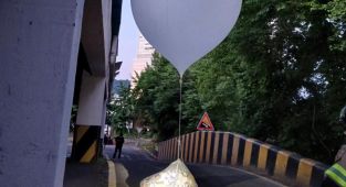 Kuzey Kore, Güney Kore'ye yine çöp balonu gönderdi