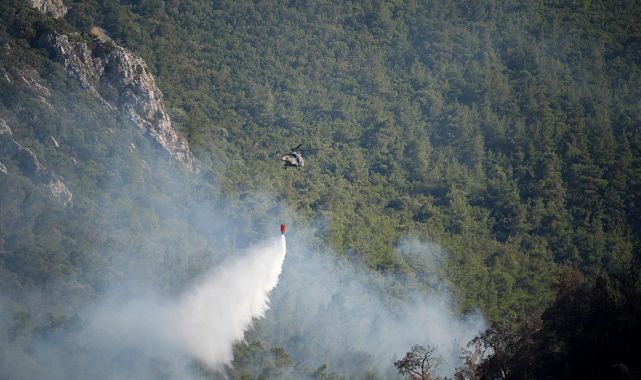 Manisa'daki orman yangını 6. gününde kontrol altına alındı
