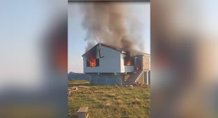 Trabzon'da yayla evinde yangın: 3 ölü