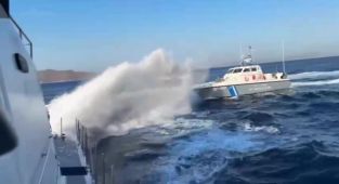 Balıkçı teknesini taciz eden Yunanistan Sahil Güvenlik unsuru bölgeden uzaklaştırıldı