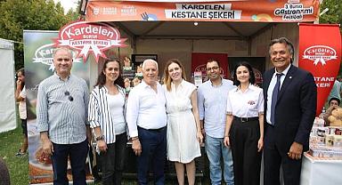 Bursa Gastronomi Festivali'nin yıldızı Kardelen kestane şekeriydi