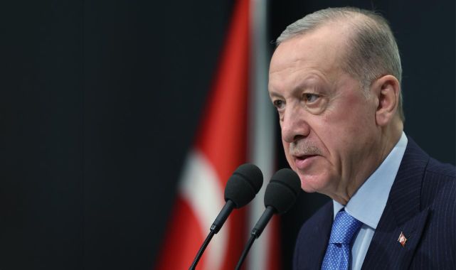 Cumhurbaşkanı Erdoğan'dan şehit ailesine taziye mesajı