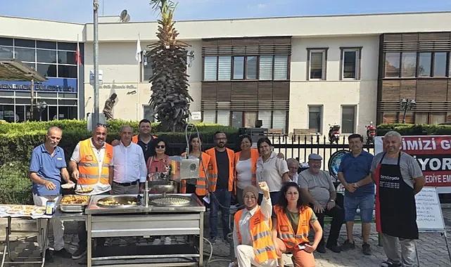 Menemen'de Belediye işçilerinin direnişin 100. günü