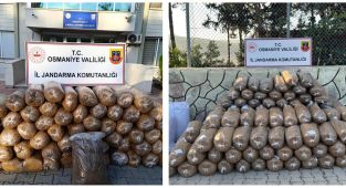 Osmaniye'de 1,3 ton kaçak tütün ele geçirildi, 4 gözaltı