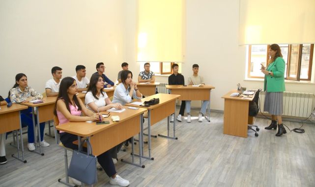Türkiye Azerbaycan Üniversitesinde ilk dersbaşı yapıldı