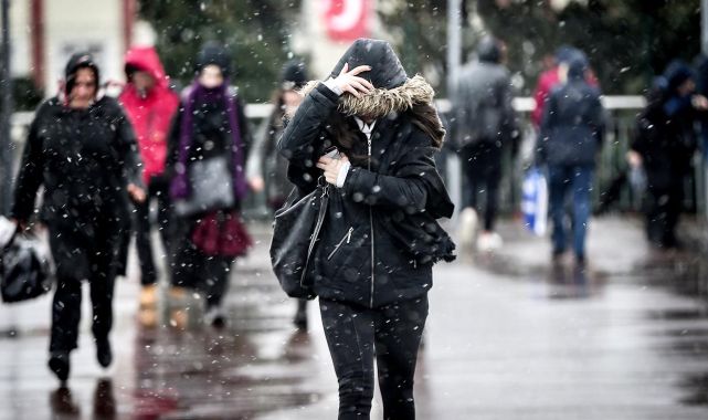 4 il için sarı uyarı: Sağanak ve kar yağışına dikkat