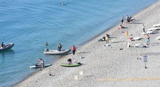 Antalya'da ekim ayında da yaz havası sürüyor