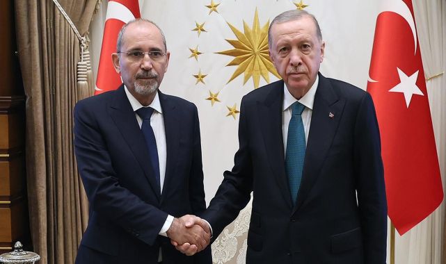 Cumhurbaşkanı Erdoğan, Eymen esSafedi'yi kabul etti