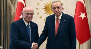 Cumhurbaşkanı Erdoğan, İsmail Kahraman'ı kabul etti