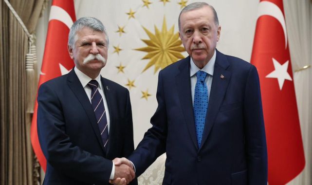 Cumhurbaşkanı Erdoğan, Laszlo Köver'i kabul etti
