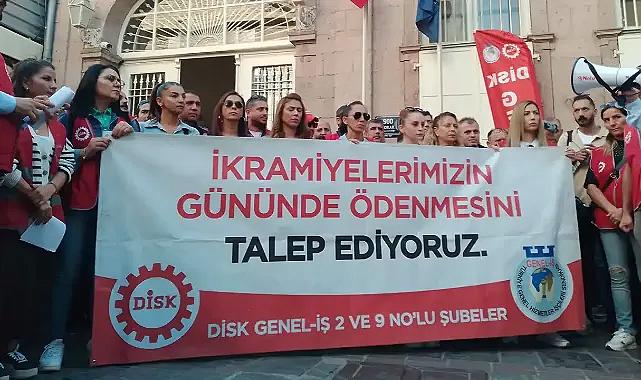 DİSK'tenİzmir Büyükşehir Belediyesi’ne tepki