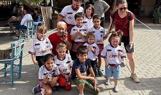 Foça'da deniz kenarında oryantiring keyfi
