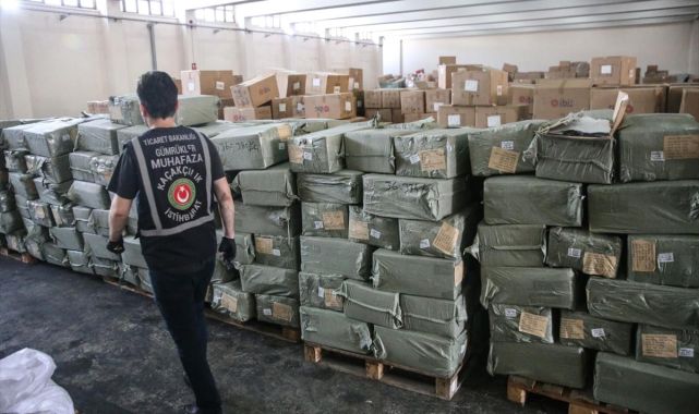 Gümrüklerde kaçakçılığa geçit yok: 32,6 milyar liralık kaçakçılık önlendi