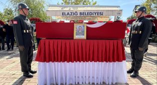 Şehidimiz Piyade Sözleşmeli Er Sefer Alan son yolculuğuna uğurlandı