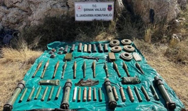 Şırnak'ta Gürz18 operasyonu: Terör inleri yerle bir edildi