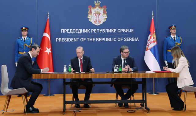 Türkiye ile Sırbistan arasında enerji iş birliğinde imzalar atıldı